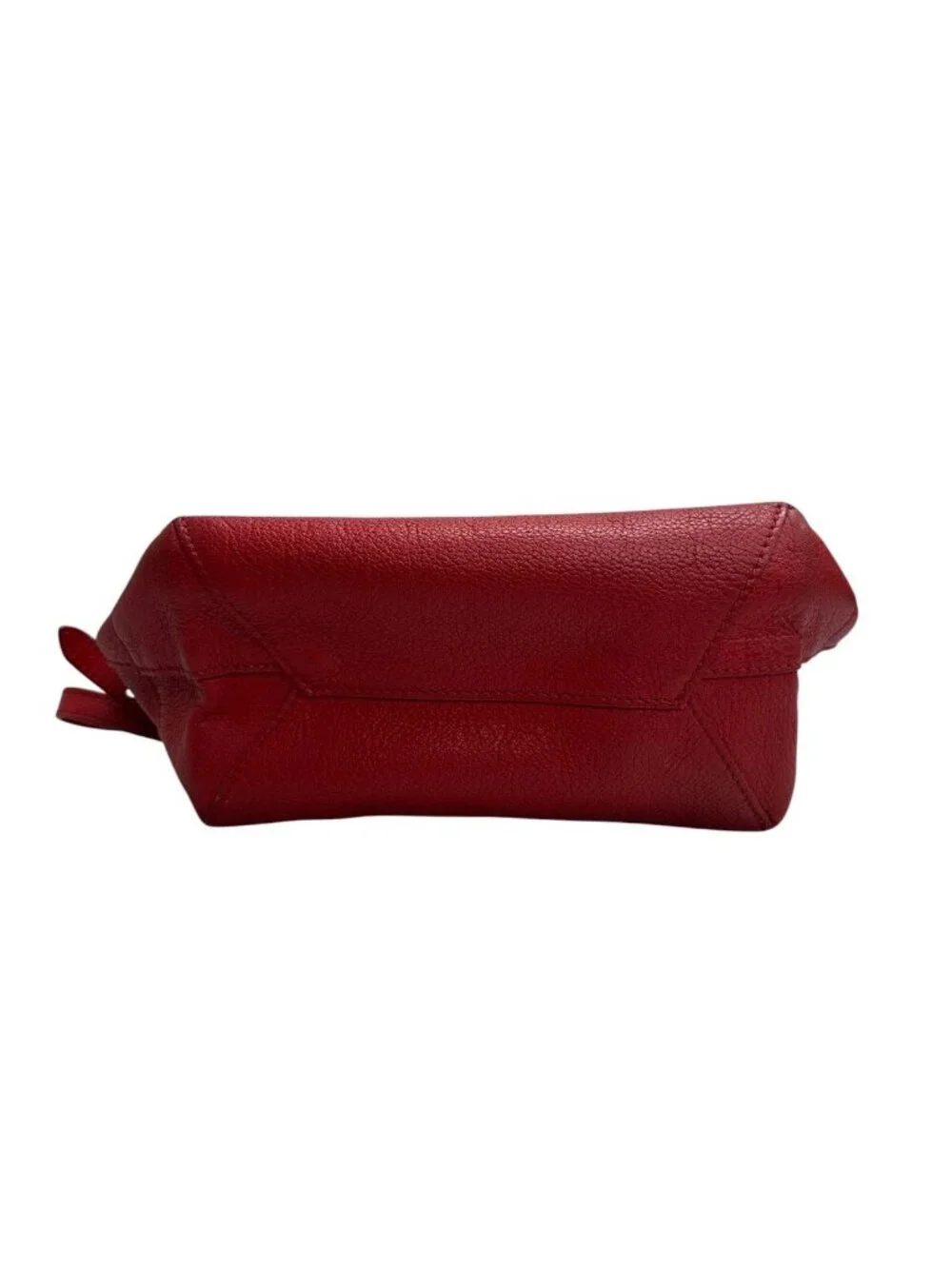 Louis Vuitton Lockme Red Ruby Silver Leather Backpack